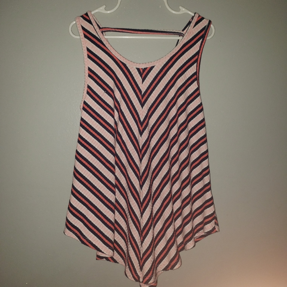 Girls 7/8 Art Class Ribbed Tanktop